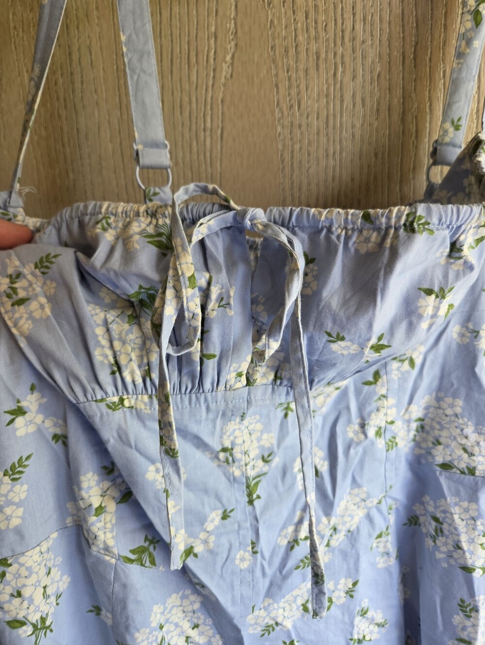 Sim & Sam Blue Floral Pocket Maxi Dress - Picture 2 of 7